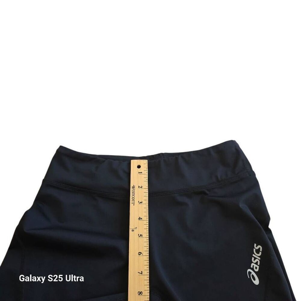 Asics womens Sz S black crop workout leggings - Picture 5 of 7